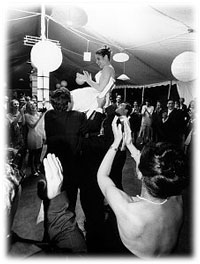 Bride on Chair